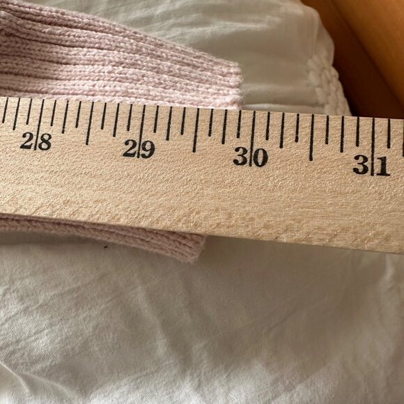 Pink Open-Front Lace Knit Cardigan Sweater 1X By Denim 24/7 Boho Cottagecore - Picture 11 of 11